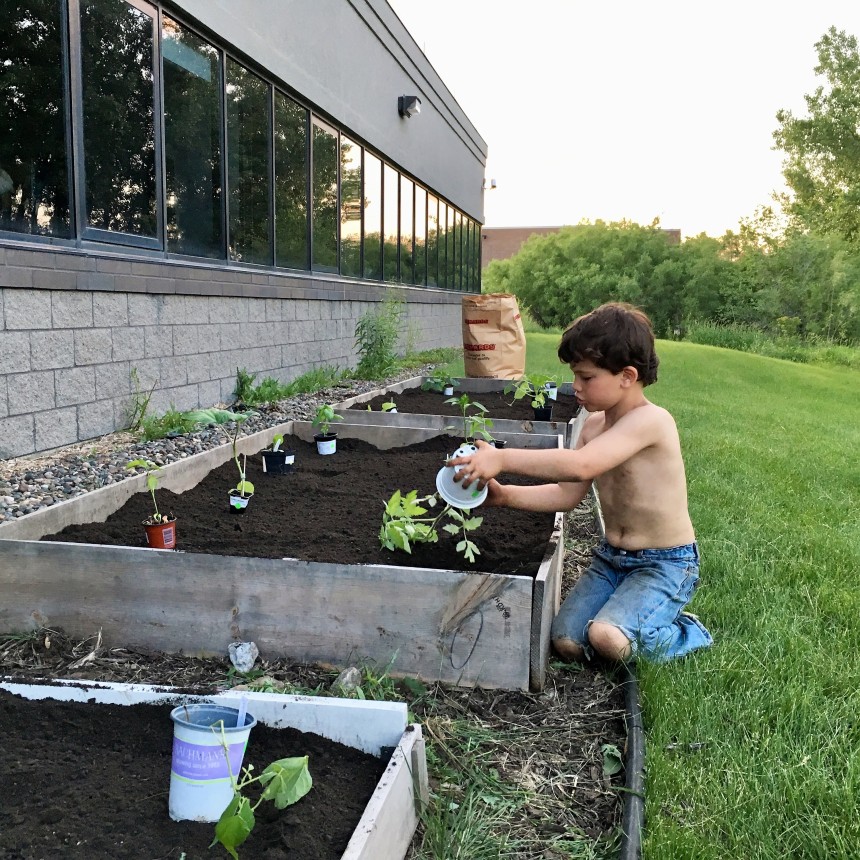 Learning to plant a garden